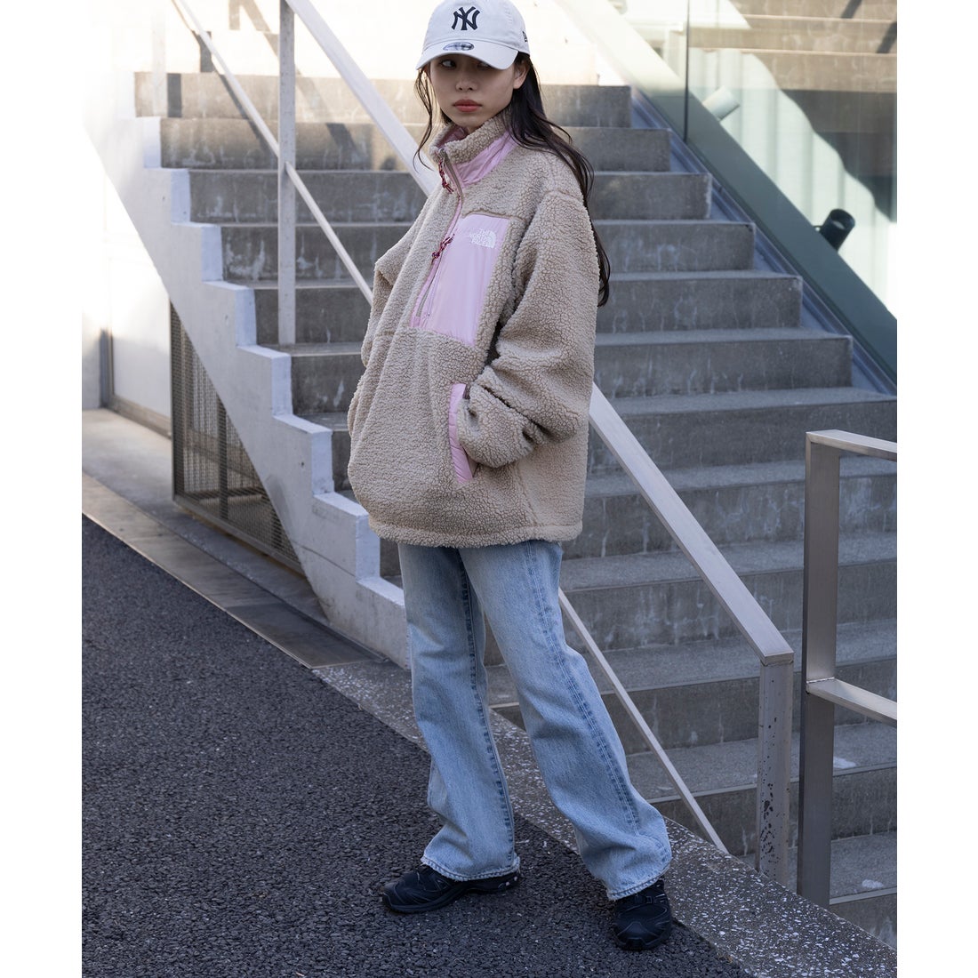 ザ・ノース・フェイス THE NORTH FACE FLEECE ANORAK NJ4FP56