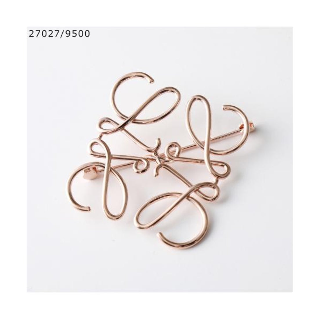 美品】LOEWE ロエベ♡ブローチ ローズゴールド 美品】【ロエベ】LOEWE