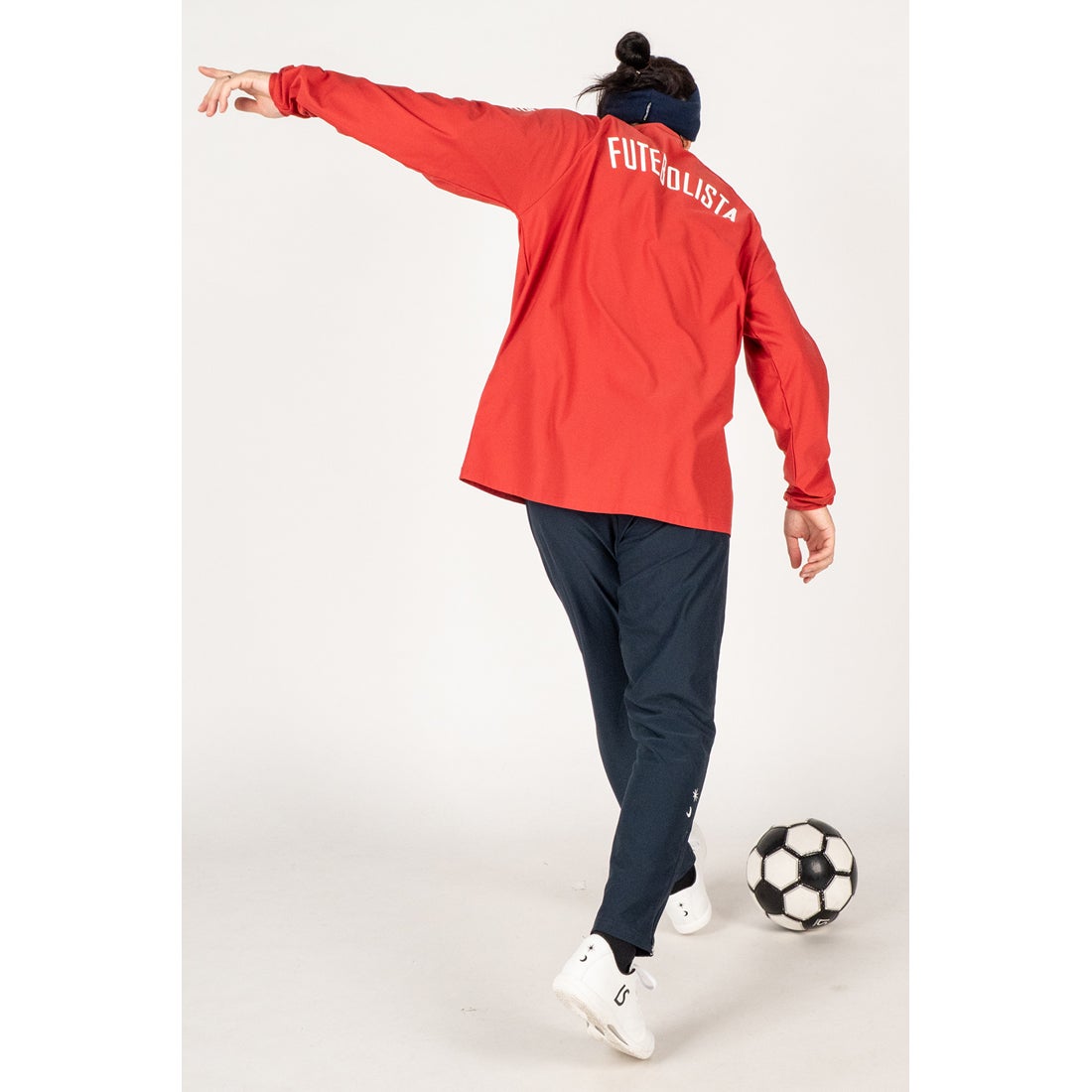 LUZeSOMBRA LS DRY HALF ZIP(レッド) L1261010 RED トレーニングウェア