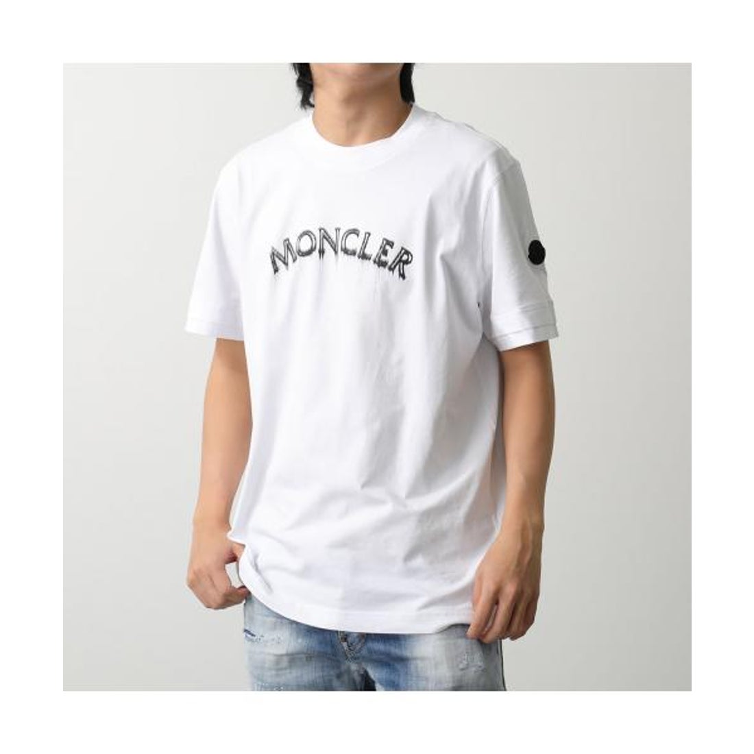 モンクレール Tシャツ ホワイト