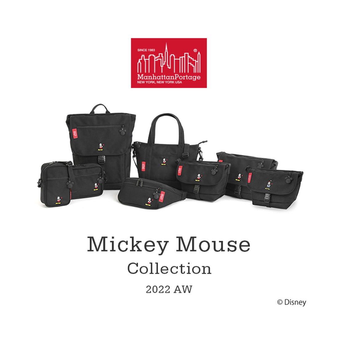 マンウィズ×Manhattan Portage ショルダーバッグ と*と様 マンウィズ