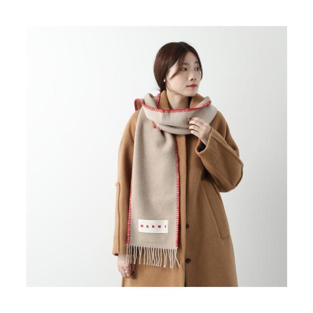 マルニ MARNI MARNI マフラー SCZC0068Y0 UAW031 ロゴ （00W60/NOMAD