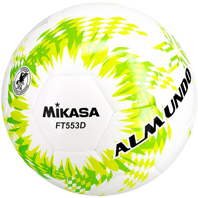 MIKASA ミカサ サッカーボール ALMUNDO 検定球5号 手縫い(イエロー