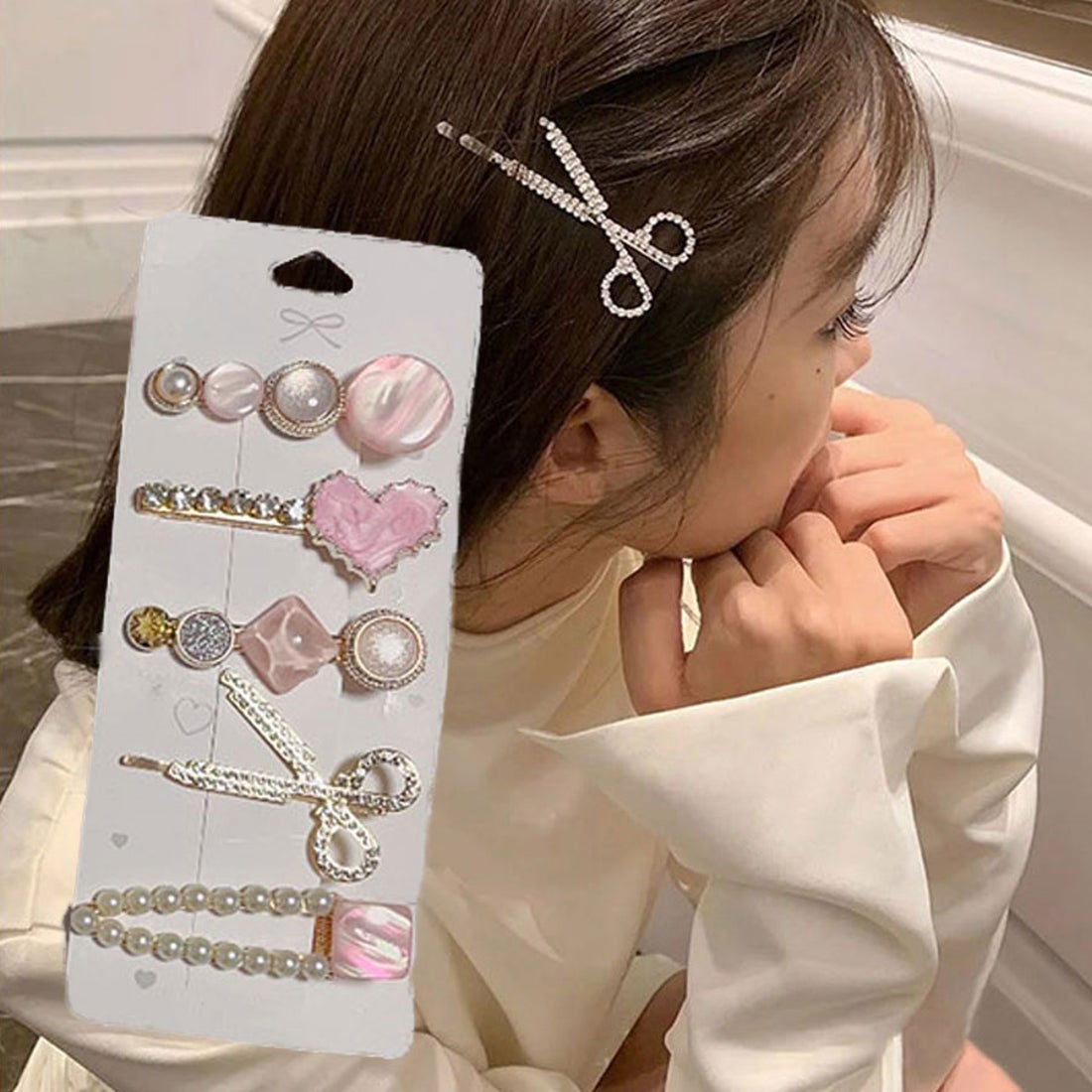 ショッピングゴー shoppinggo ヘアピンセット 3タイプ パール ヘア