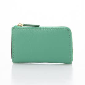 ポップフル popful 本革 キーケース リレーション防止（エメラルド