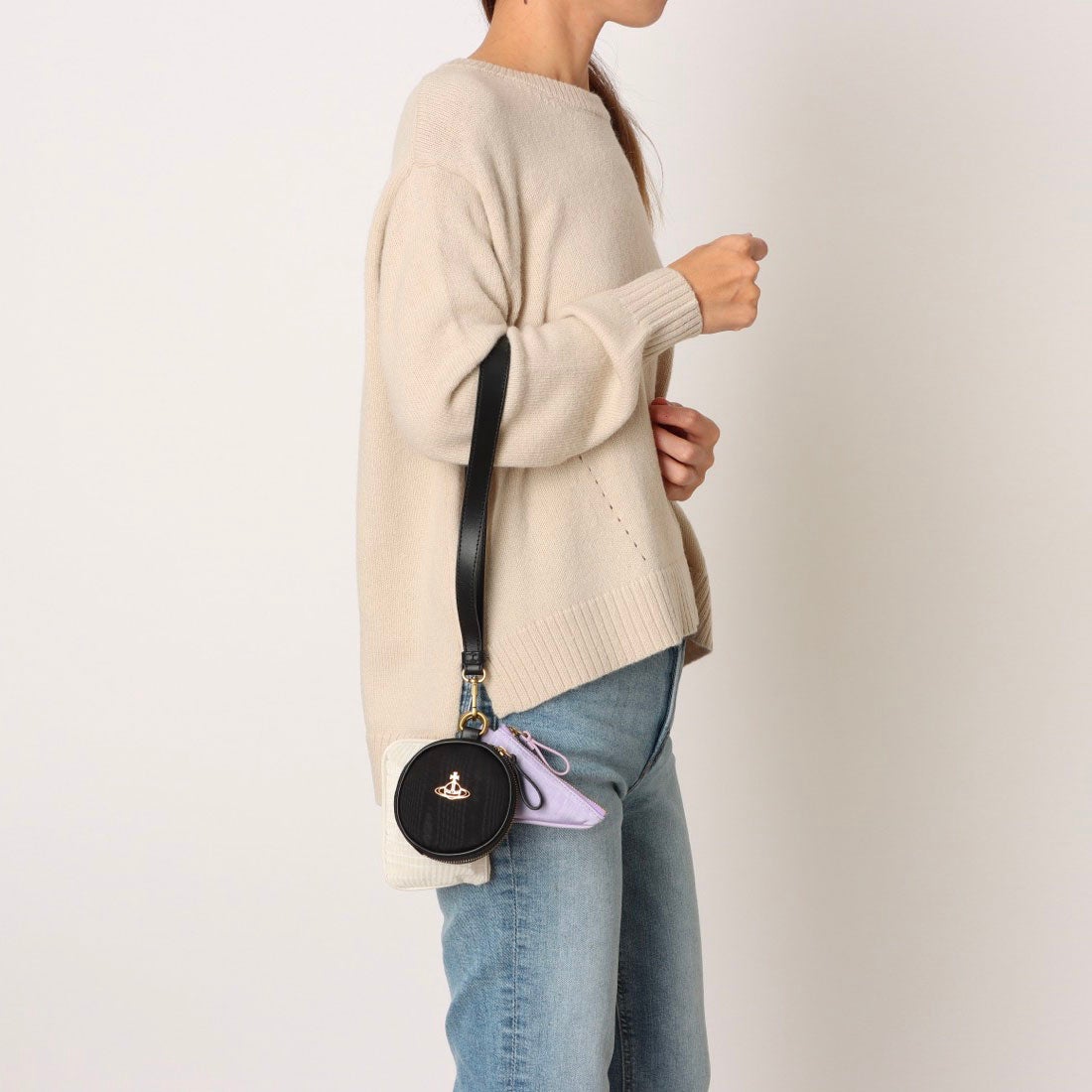 ヴィヴィアン ウエストウッド Vivienne Westwood MOIRE MULTI POUCHI