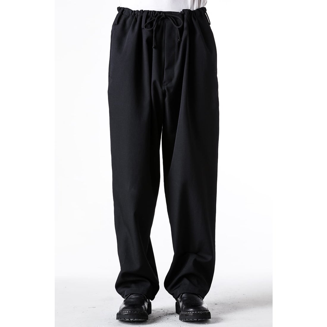 Yohji Yamamoto POUR HOMME G-Re Standard String Pants （Black
