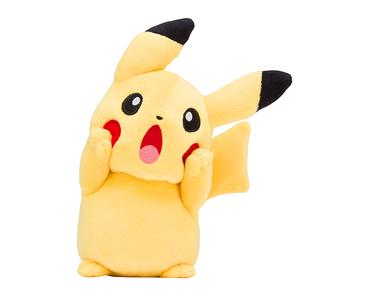 ピカチュウ ムンクの叫び ぬいぐるみ ピカチュウや仲間たちがムンクの