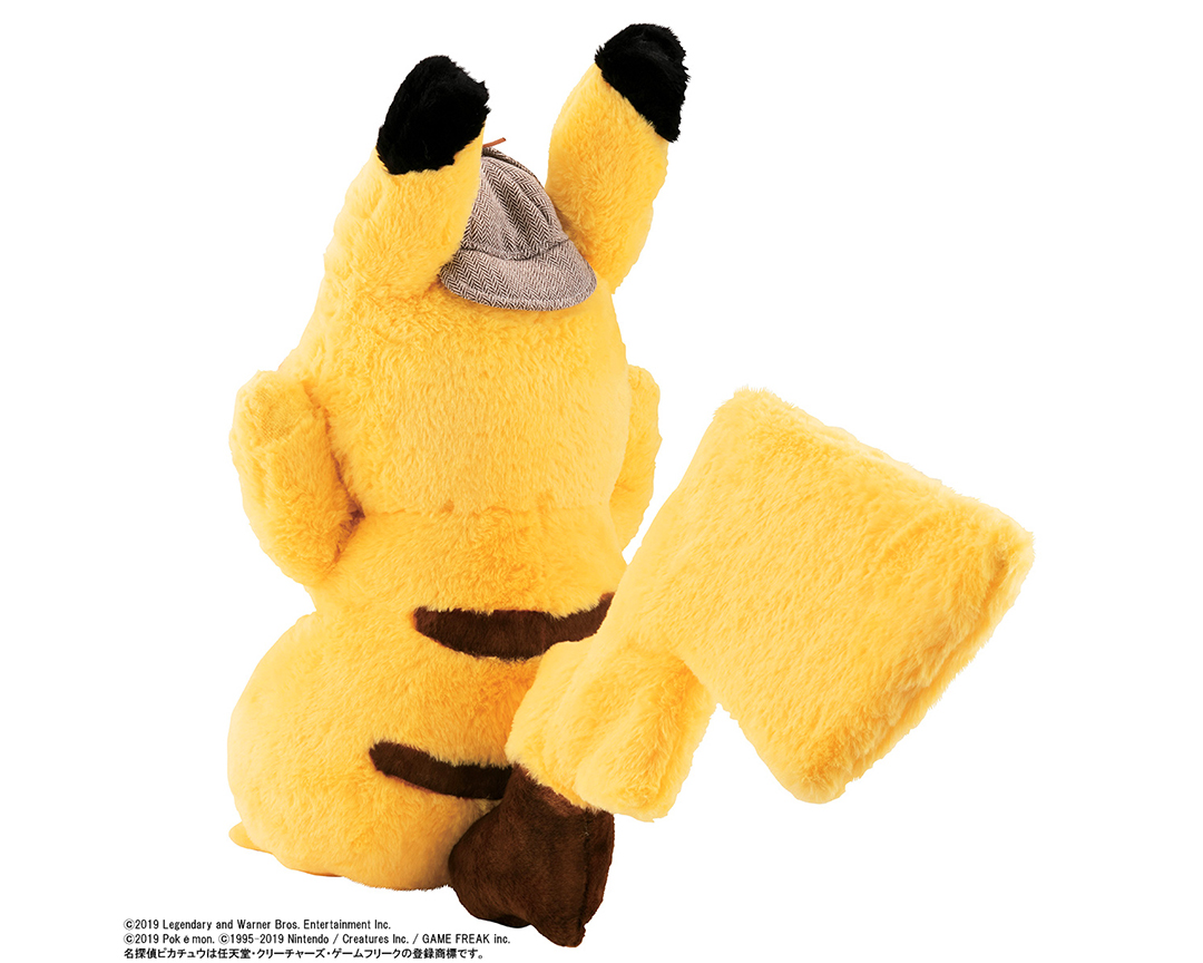 名探偵ピカチュウ」を約40cmサイズで立体化！手や耳が動く『LIFE SIZE