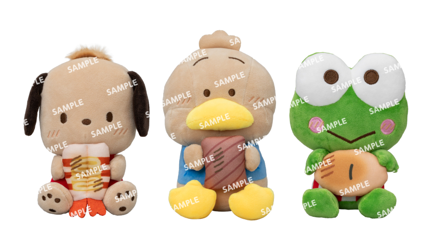 スシロー はぴだんぶい コラボ限定 ぬいぐるみ フルコンプリート