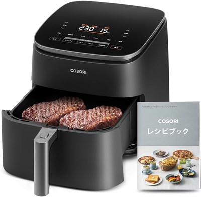 COSORI TurboBlaze6.0Lノンフライヤーレビュー｜時短革命！揚げ物だけ