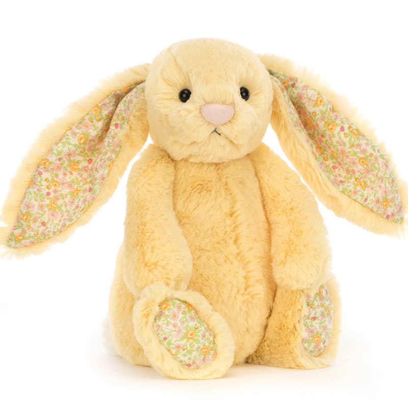 Blossom Bashful Lemon Bunny Medium | Jellycat – Send A Toy
