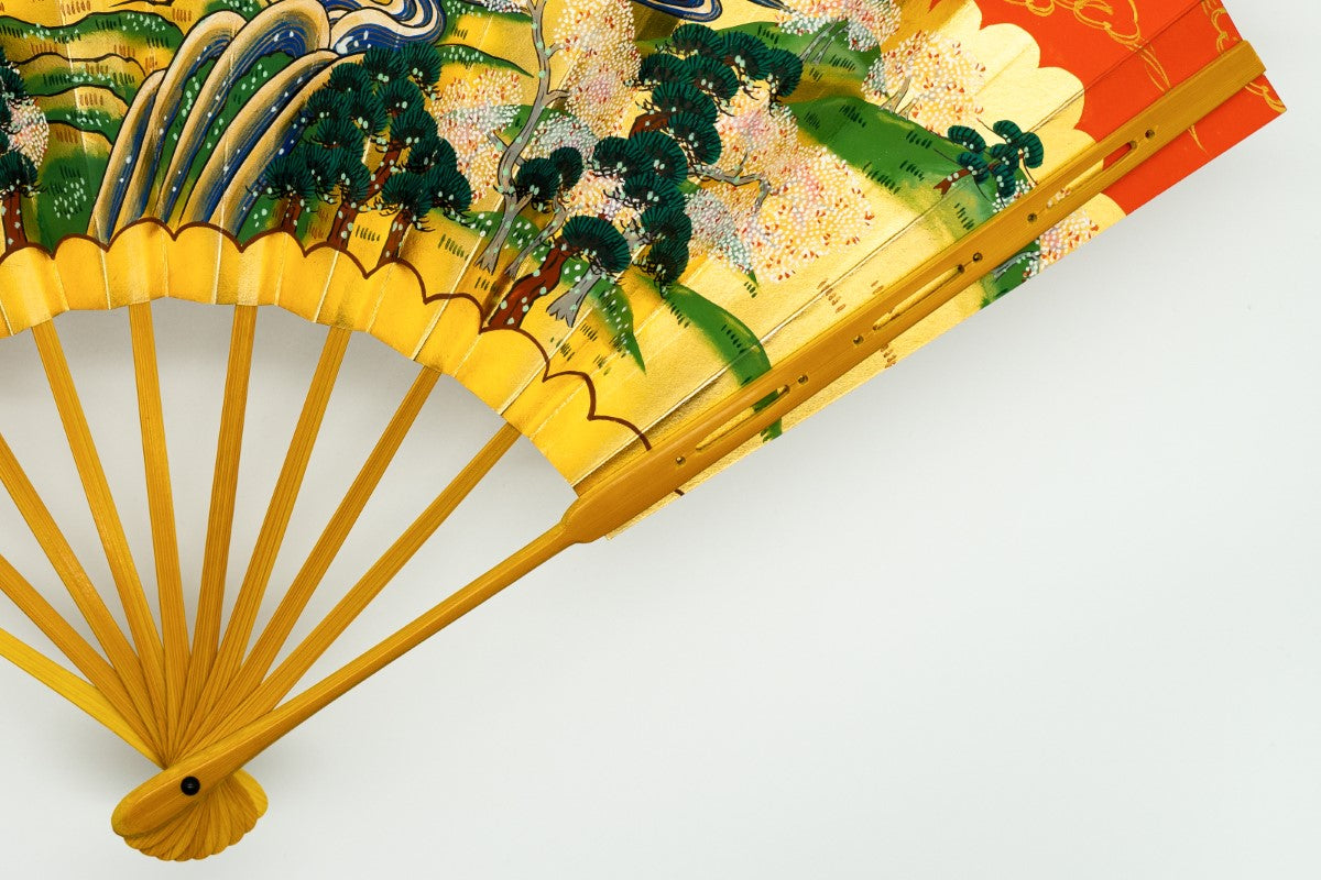 春／秋 手描 仕舞扇 – SENSUP
