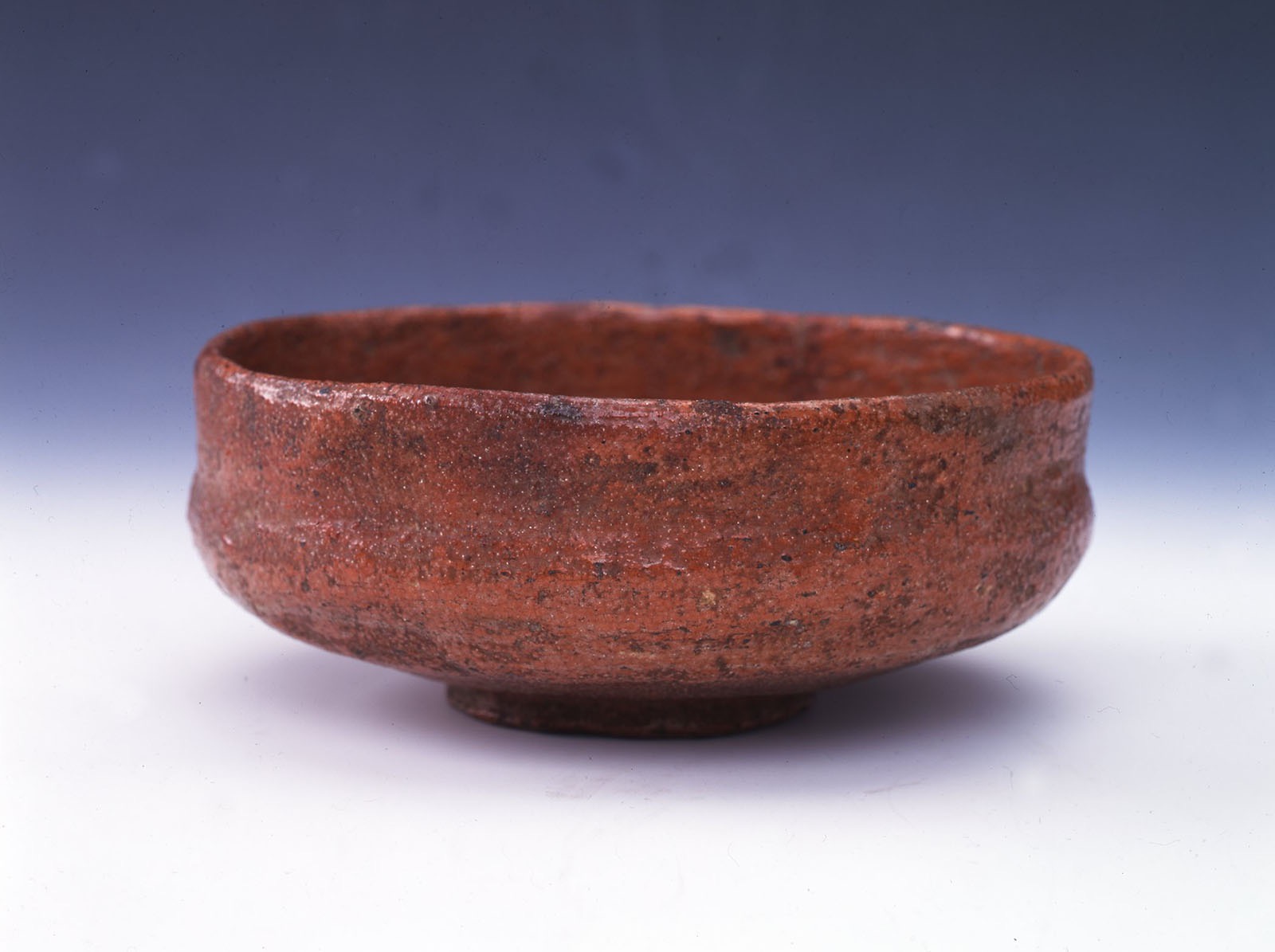 D000137-1965｜楽 道入｜赤楽馬盥茶碗｜本間美術館所蔵作品