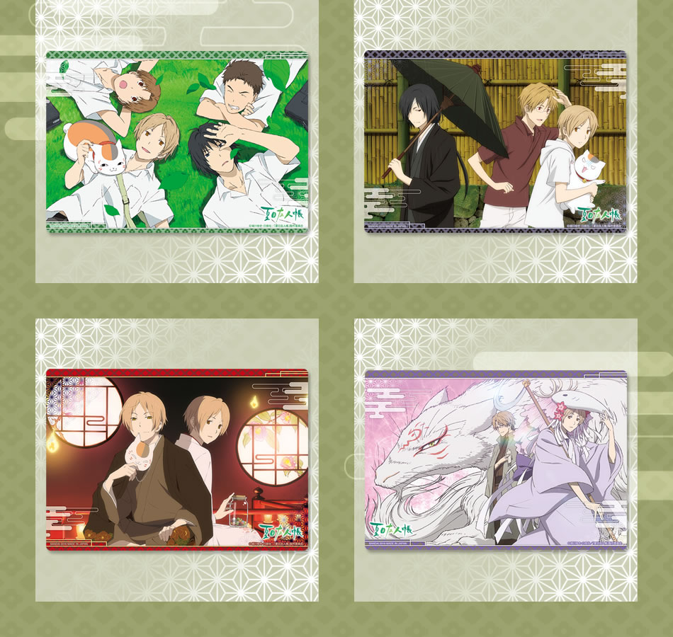 夏目友人帳 ポスターカードセット 15枚入 夏目友人帳 アニメ15周年