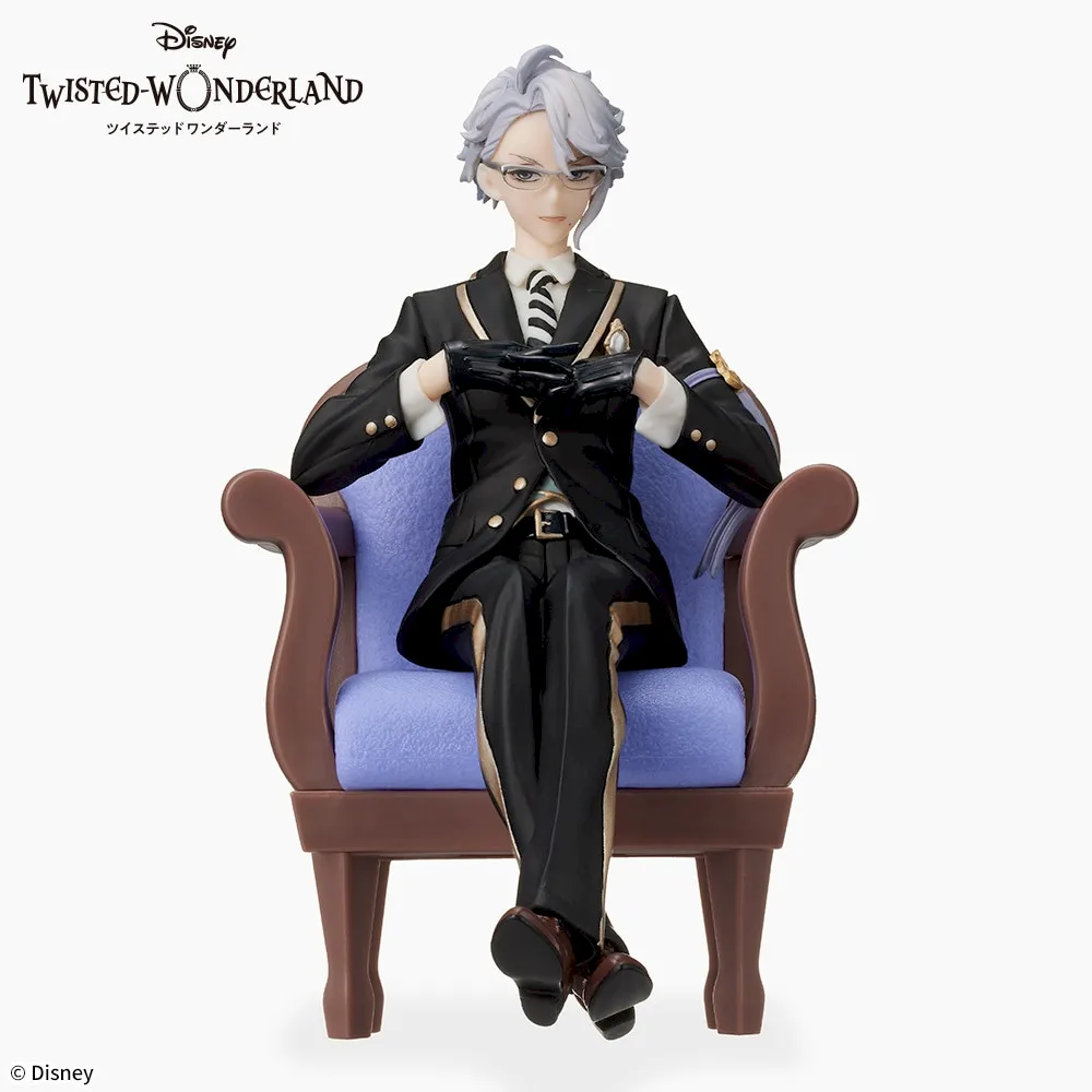 未開封】ツイステ アズール ノンスケールフィギュア+台座（特典