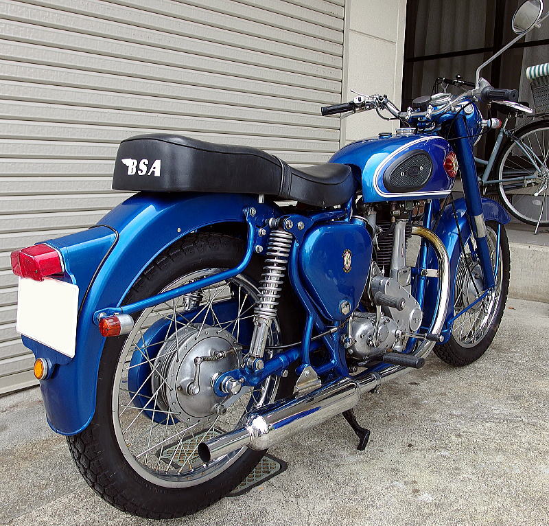 ビンテージ英車タンク不明BSAレストアベース