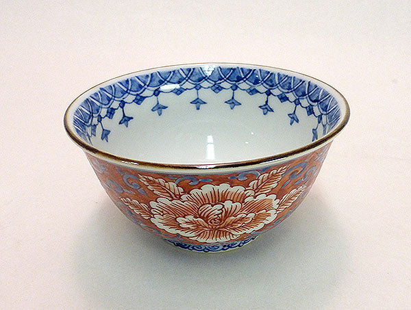 清水焼飯茶碗・手描き・