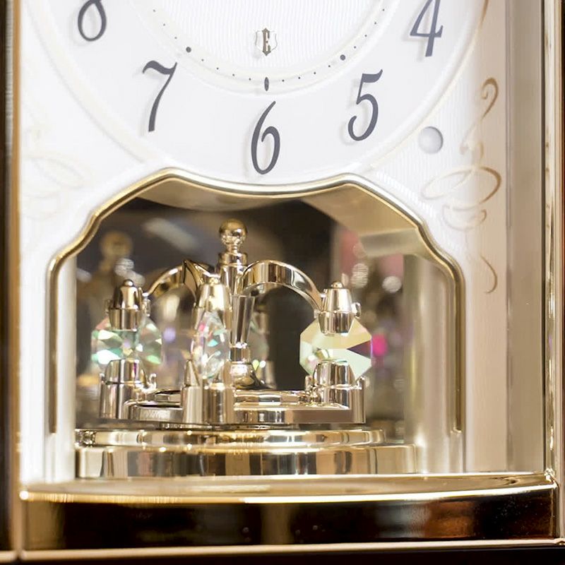 未使用級 SEIKO セイコー エンブレム 電波置き時計 HW582B アナログ