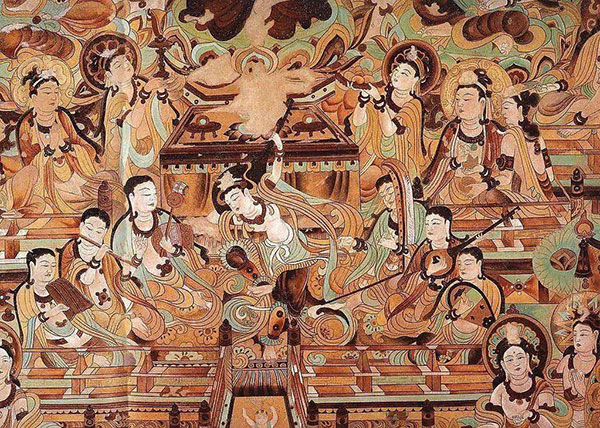 敦煌莫高窟壁画 人物像 発掘品 骨董品 Z0939B34 2025年最新】敦煌莫高