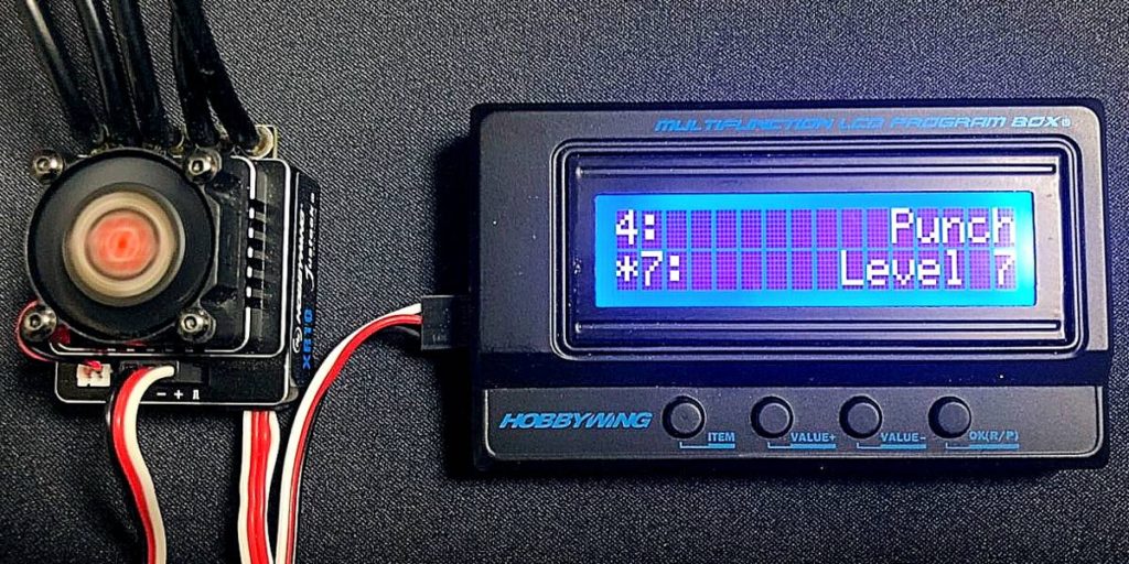 HOBBYWING ESC アンプ モーター プログラムボックスセット ブラシレス