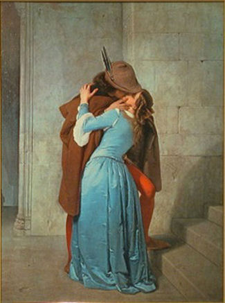 ヴィンテージ商品】イタリア壁掛けThe Kissフランチェスコ・アイエツ