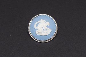 ウェッジウッド ジャスパー（ペールブルー） パヒュームボトルを