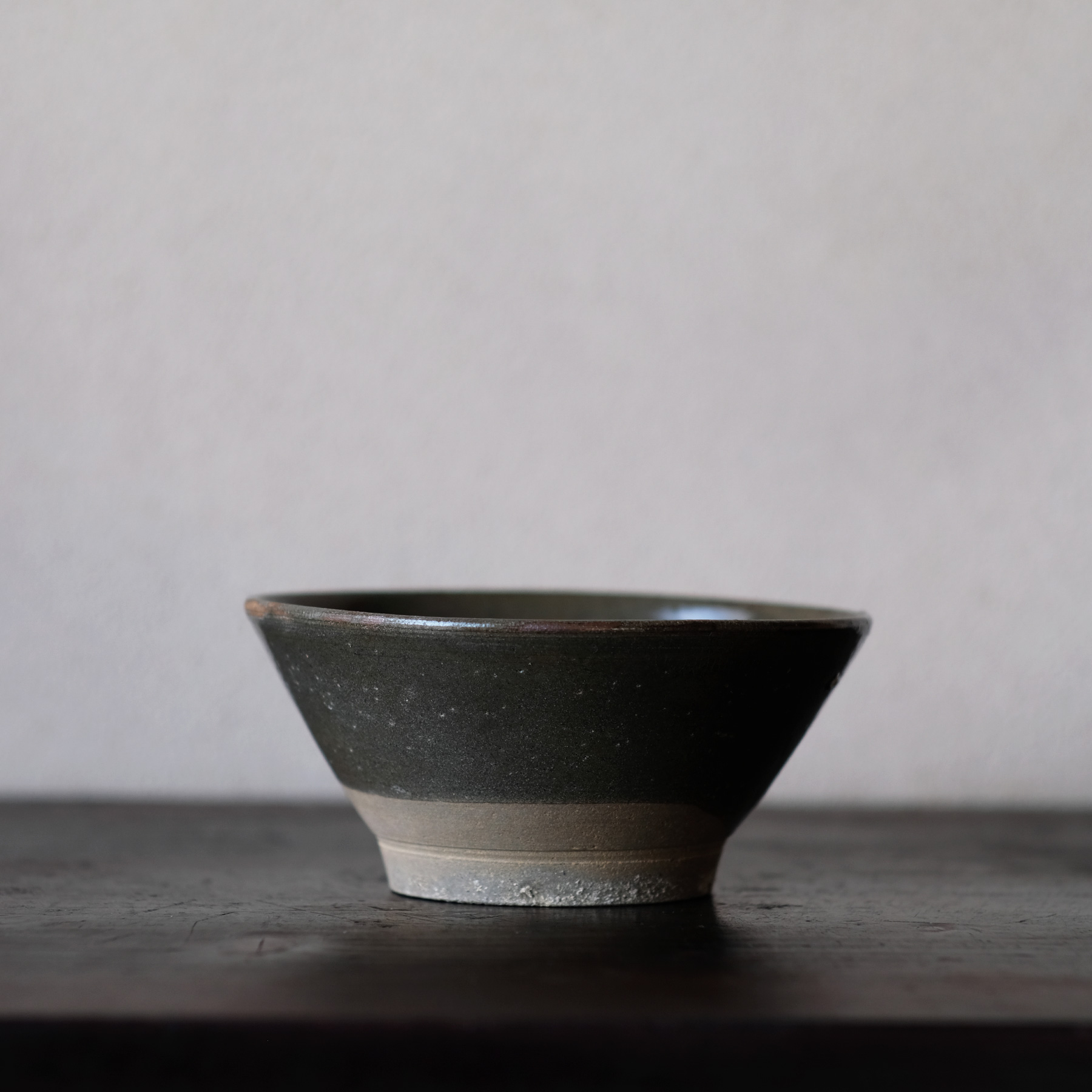 湧田焼.灰釉椀 琉球 湧田焼 灰釉碗 | 骨董と詩学