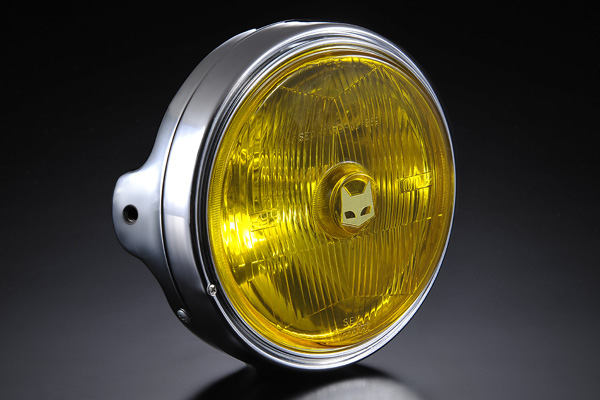 889ドライビングランプフルキット イエローレンズ ブラック汎用ケース