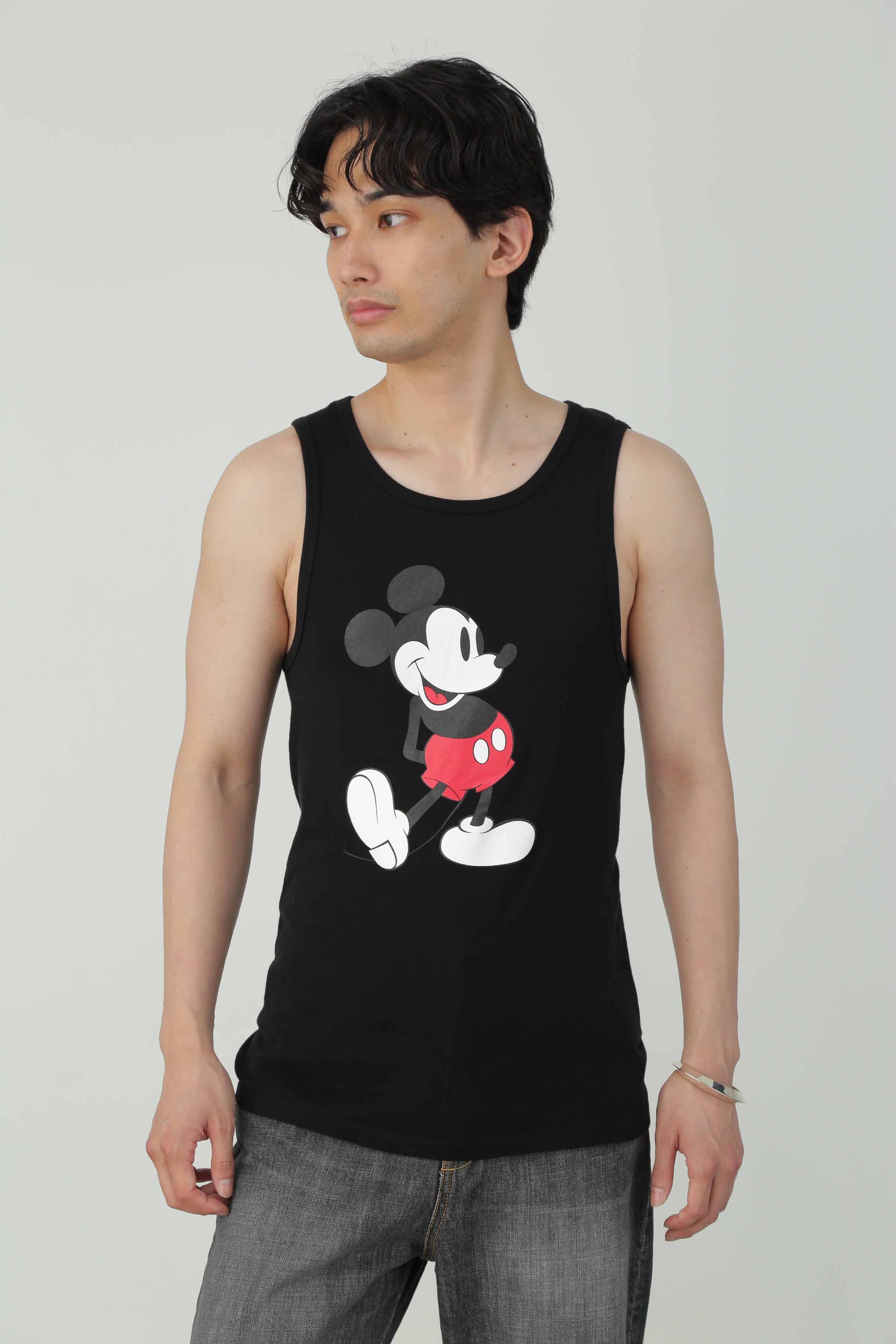 新品 SEVEN BY SEVEN ミッキーマウス 黒 タンクトップ M レア 新品