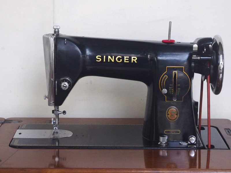 No.652 SINGER 191U シンガー製 家庭用足踏みミシン：アンティーク