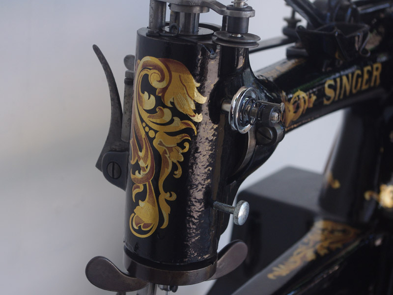 No.398 SINGER 29k2 シンガー製 八方ミシン型 足踏みミシン