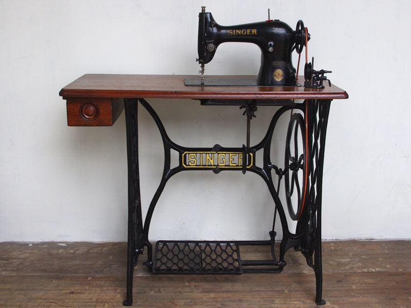 No.328 SINGER 95-1 シンガー製 工業用本縫い足踏みミシン