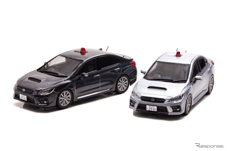 埼玉県警察のスバル WRX覆面パトカー がミニカーになった | レスポンス