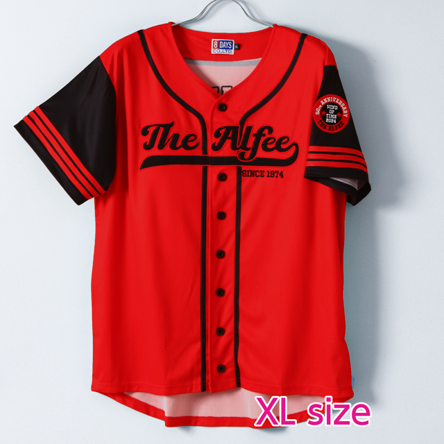 THE ALFEE 50周年夏イベ ベースボールシャツ XLサイズ THE ALFEE 50