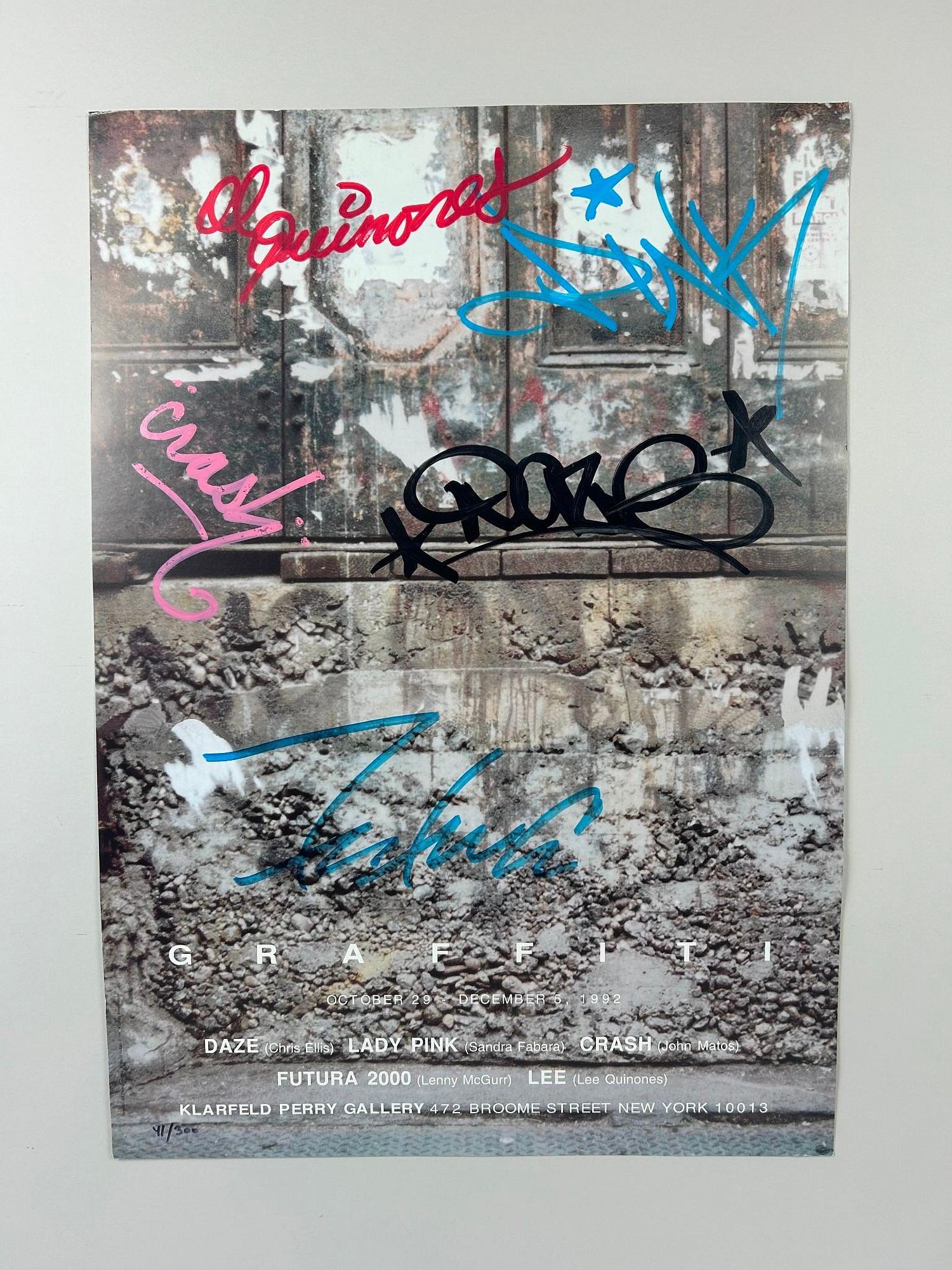 Futura / Hand-drawn Graffiti Art（直筆画）#03 Futura / Hand-drawn