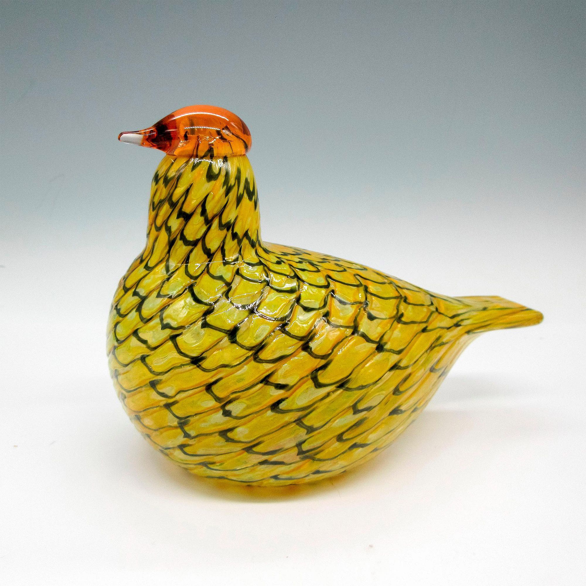 工芸品 Oiva Toikka Bird JUHLAKUKKO ROOSTER1997 工芸品 Oiva Toikka