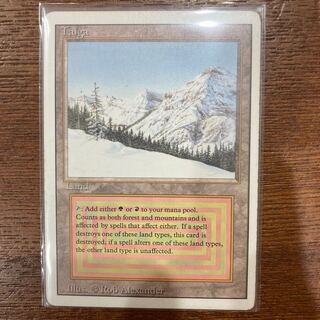 EX]Tundra 3ED EN リバイズド デュアルランド MTG 【公式通販】