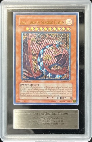 遊戯王 PSA10 現存141枚 神炎皇ウリア アルティメット（レリーフ） B