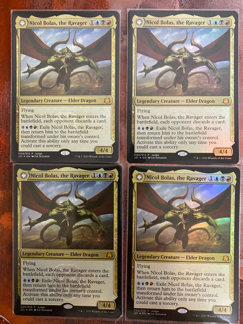 MTG 破滅の龍、ニコル・ボーラス Foil ジャッジプロモ 英語 ② MTG