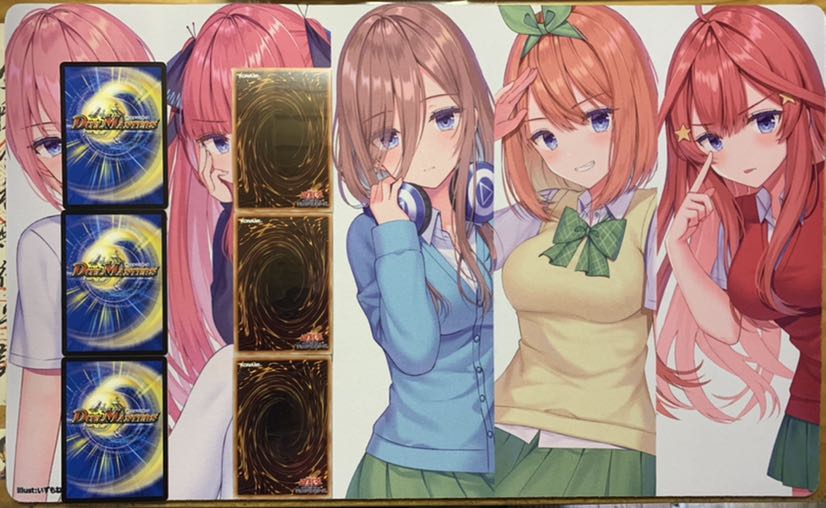 五等分の花嫁！横長プレイマット！ 五等分の花嫁∽ イラストプレイ