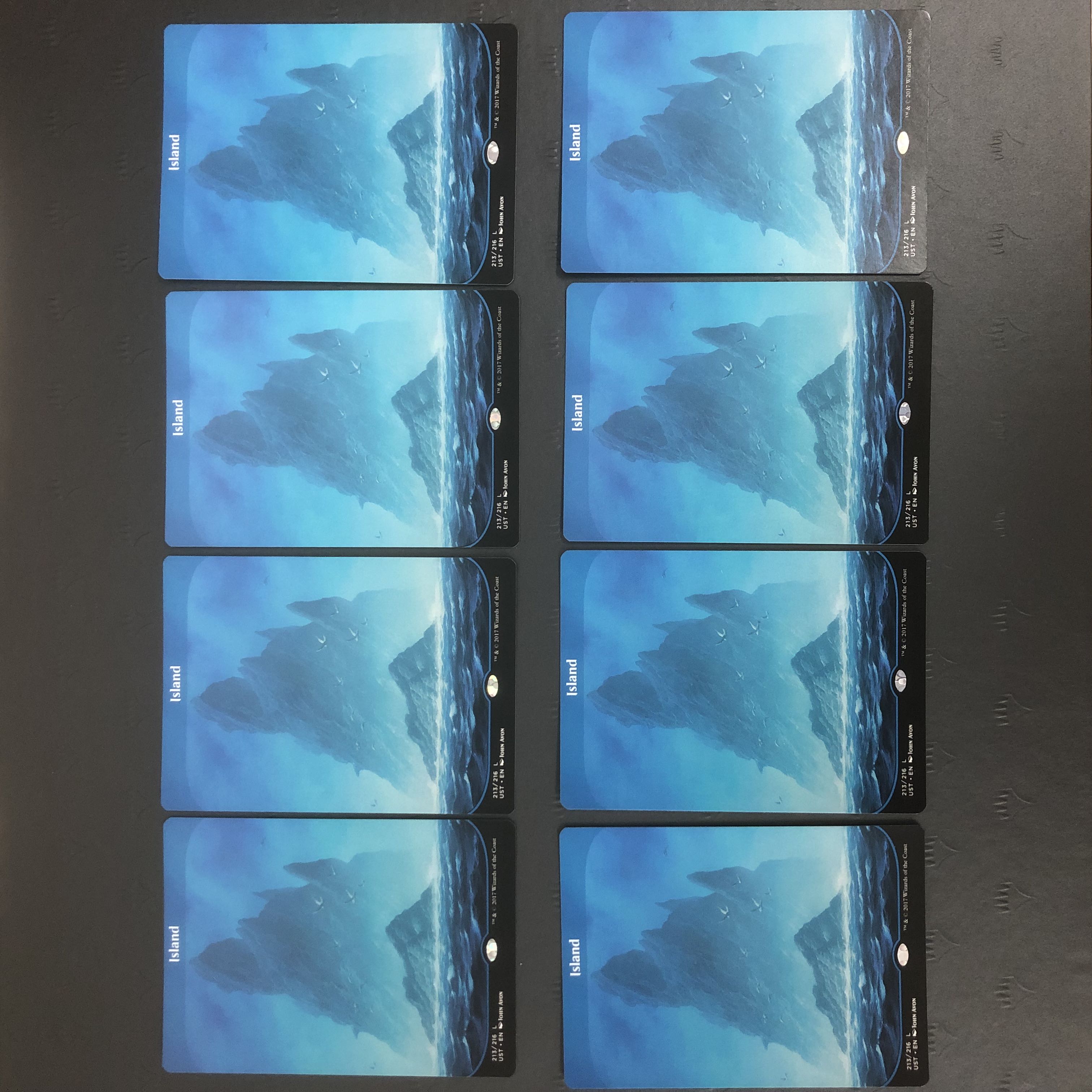 MTG 島 foil unstable アンステーブル MTG 島 foil unstable アンス