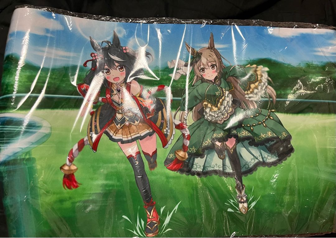 α1 ウマ娘 勝負服&ロゴ サトノダイヤモンド スリーブ&プレイマット