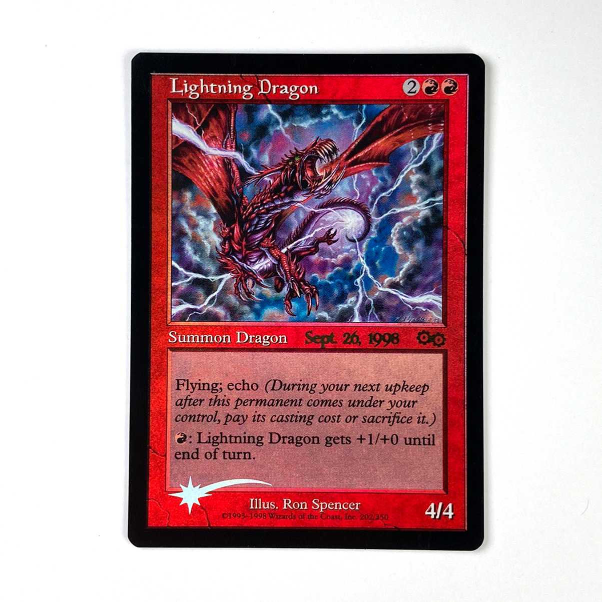 稲妻のドラゴンfoil 稲妻のドラゴン [USG] 【BIGWEB | MTG】日本最大級