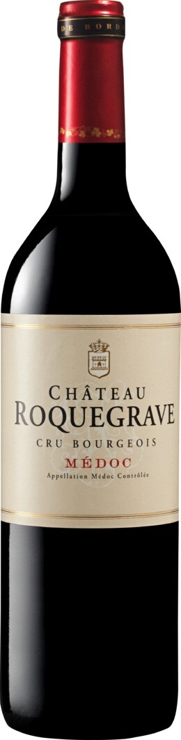 Wine Chateau Roquegrave, Cru Bourgeois, Medoc AOC, 750 ml Chateau