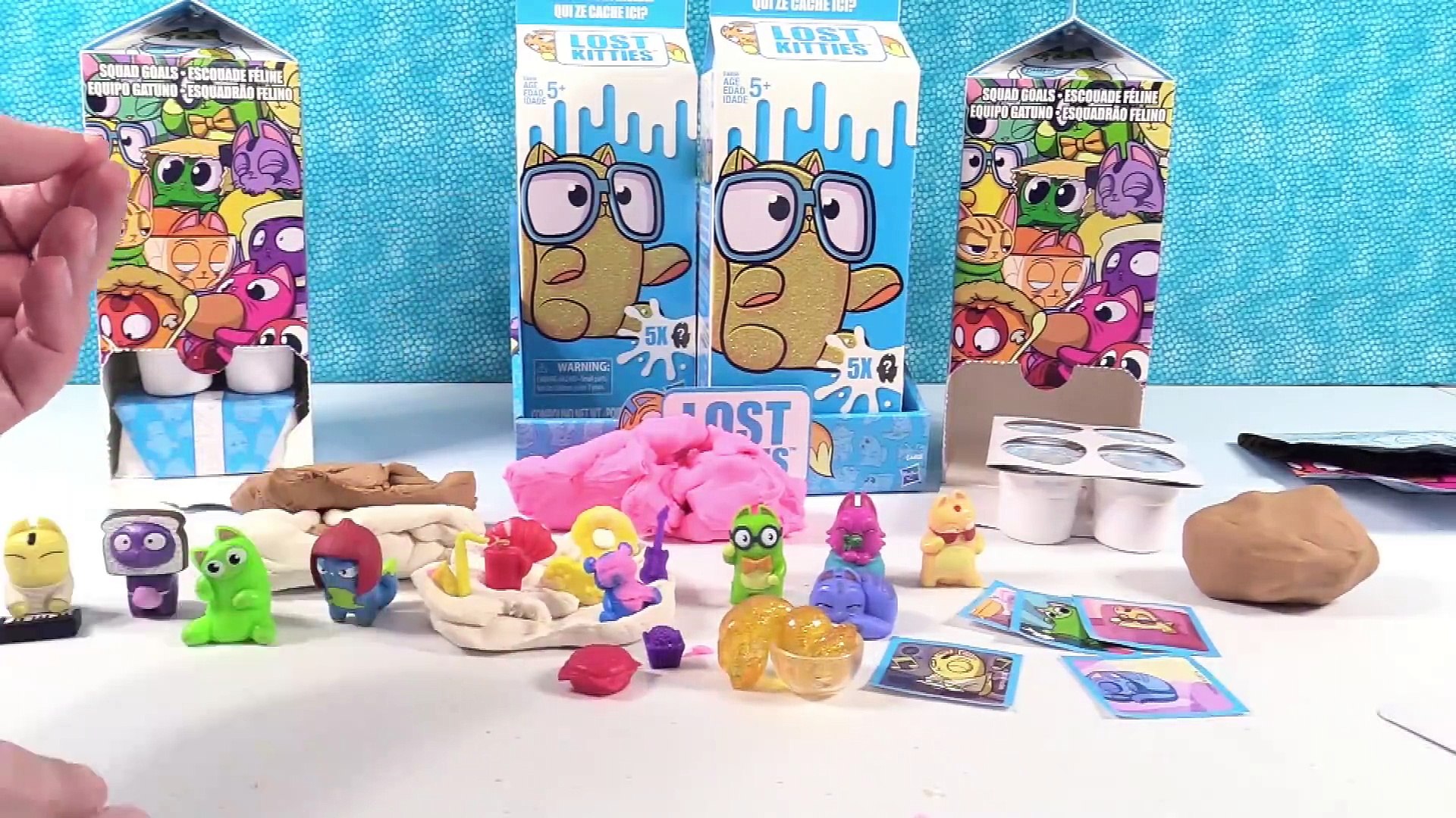 Lost Kitties Jumbo Surprise Hidden Cat Blind Bags Toy Review _