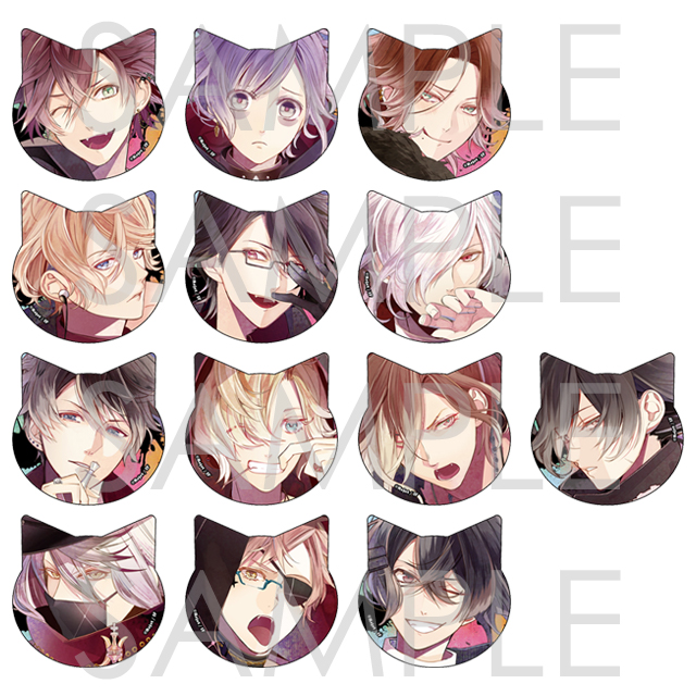 DIABOLIK LOVERS ねこ型アクリルバッジ | 乙女向け通販サイト「SKiT