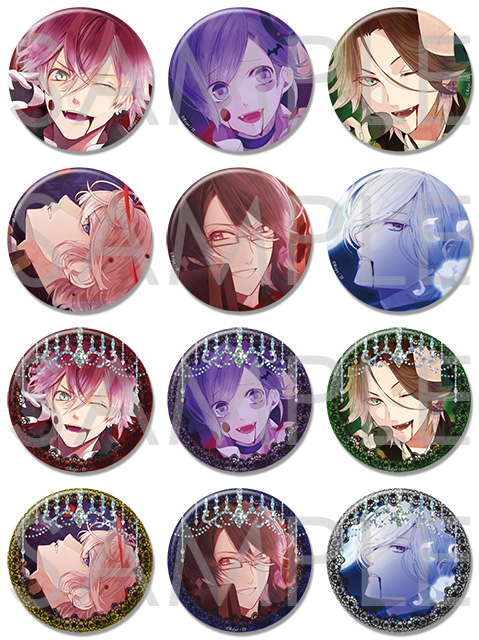 DIABOLIK LOVERSディアラバ 逆巻カナト クリアブロマイド4枚セット