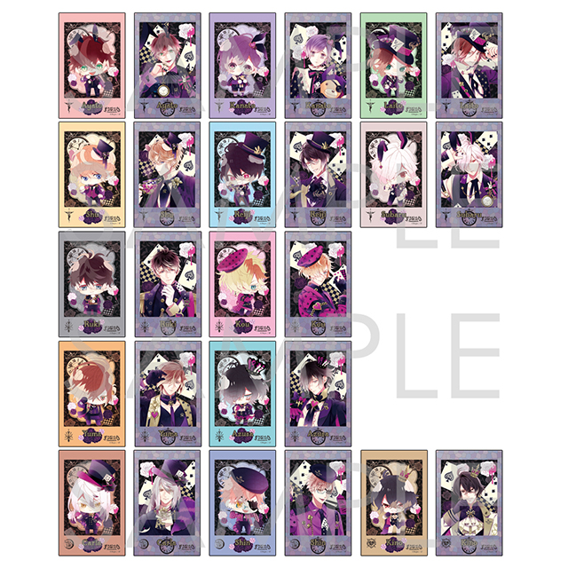 DIABOLIK LOVERS Dark▽Alice in Dream ポラ風ラメカード | 乙女向け