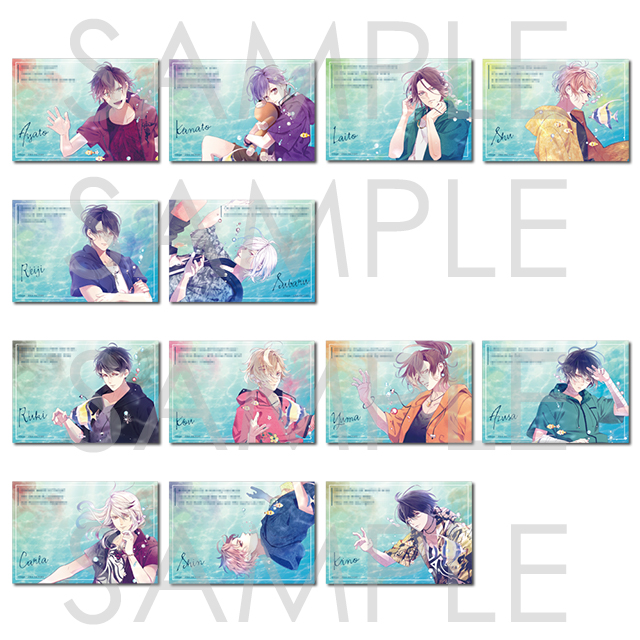 DIABOLIK LOVERS 潜血祭-Dive to Blood- ブロマイド | 乙女向け通販